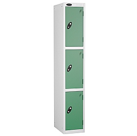 Equinox White Antibacterial Lockers - Hasp & Stapl