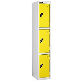 Equinox White Antibacterial Lockers - Hasp & Stapl