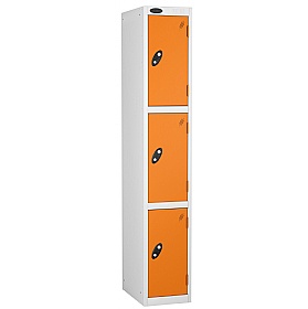 Equinox White Antibacterial Lockers - Hasp & Stapl