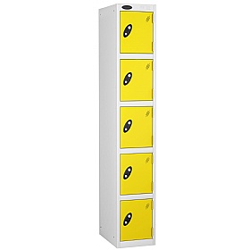 Equinox White Antibacterial Lockers - Hasp & Stapl