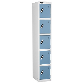 Equinox White Antibacterial Lockers - Hasp & Stapl