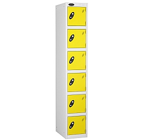 Equinox White Antibacterial Lockers - Hasp & Stapl