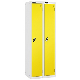 Equinox White Antibacterial Lockers - Hasp & Stapl
