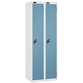 Equinox White Antibacterial Lockers - Hasp & Stapl