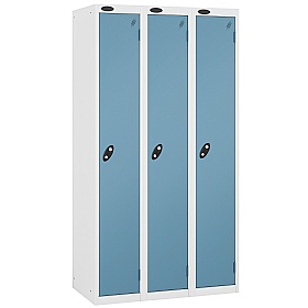 Equinox White Antibacterial Lockers - Hasp & Stapl