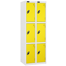 Equinox White Antibacterial Lockers - Hasp & Stapl