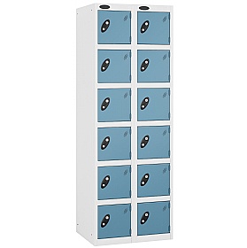 Equinox White Antibacterial Lockers - Hasp & Stapl