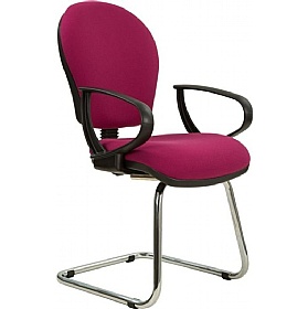 Ascot Medium Back Visitor Chairs - Office Furniture