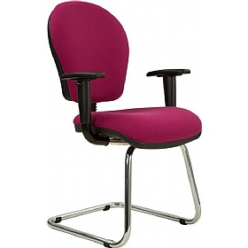 Ascot Medium Back Visitor Chairs - Office Furniture