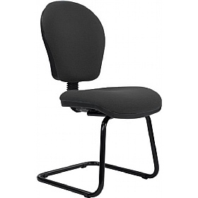 Ascot Medium Back Visitor Chairs - Office Furniture