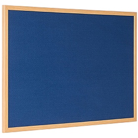 Bi Office Earth Oak Frame Felt Noticeboards