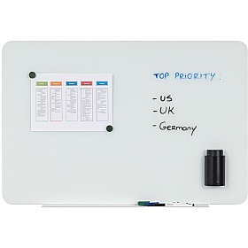 Bi Office Lago Magnetic Glass Whiteboards