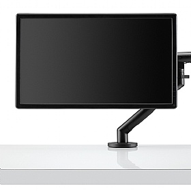 Flo Single Screen Dynamic Monitor Arm - Office Furniture
