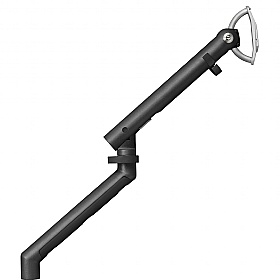 Flo Single Screen Dynamic Monitor Arm - Office Furniture