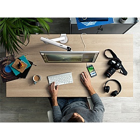 Flo Single Screen Dynamic Monitor Arm - Office Furniture