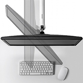 Flo Single Screen Dynamic Monitor Arm - Office Furniture