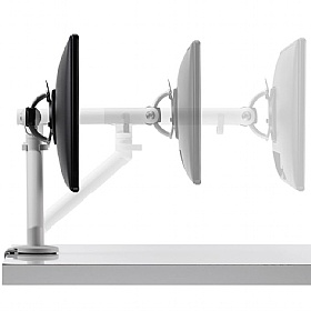 Flo Single Screen Dynamic Monitor Arm - Office Furniture