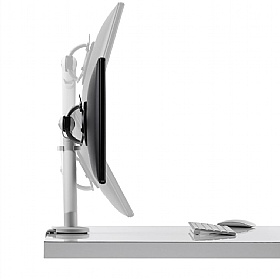 Flo Single Screen Dynamic Monitor Arm - Office Furniture