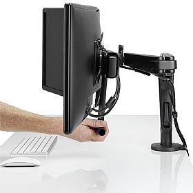 Ollin Dual Screen Dynamic Monitor Arm - Office Furniture