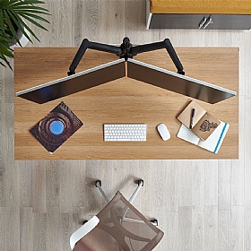 Lima Dual Screen Monitor Arm - Office Furniture