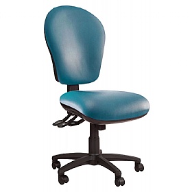Ascot Heavy Duty Vinyl 3-Lever Task Chairs
