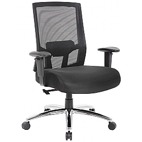 Apollo Bariatric 35 Stone 24 Hour Mesh Office Chair