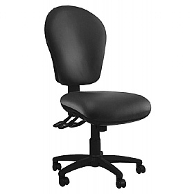 Ascot Heavy Duty Vinyl 3-Lever Task Chairs