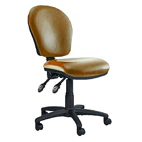 Ascot Medium Back Vinyl 3-Lever Operator Chairs