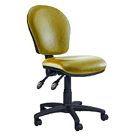 Ascot Medium Back Vinyl 2-Lever Operator Chairs
