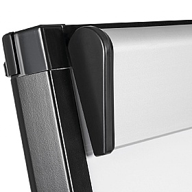 Bi Office Mastervision Mobile Magnetic Flipchart Easel - Office Furniture