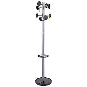 Stan Silver Office Coat Stand