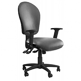 Ascot Plus Vinyl 3-Lever Task Chairs - Office Furniture
