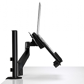 Lima Laptop Monitor Arm Black