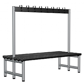 Double Sided Cloakroom Benches
