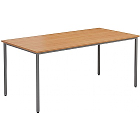 Rectangular Canteen Table with Poly Chairs Bundle
