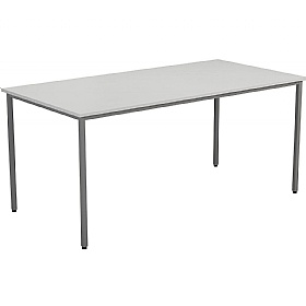 Rectangular Canteen Table with Poly Chairs Bundle