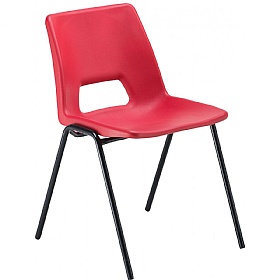 Rectangular Canteen Table with Poly Chairs Bundle