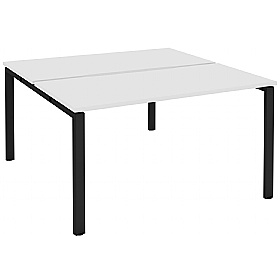 Axxiom 2 Person Rectangular Back to Back Bench Desks - Office Furniture