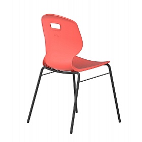 Titan Arc 4 Legged Braced School Chairs - Education
