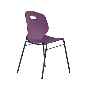 Titan Arc 4 Legged Braced School Chairs - Education