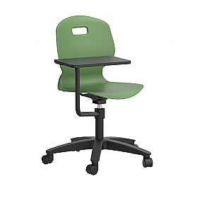 Titan Arc Swivel School Chair With Writing Tablet