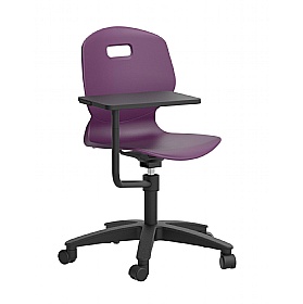 Titan Arc Swivel School Chair With Writing Tablet