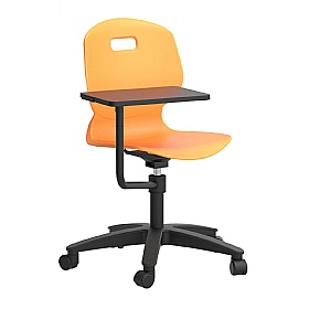 Titan Arc Swivel School Chair With Writing Tablet