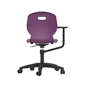 Titan Arc Swivel School Chair With Writing Tablet - Education