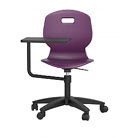 Titan Arc Swivel School Chair With Writing Tablet - Education