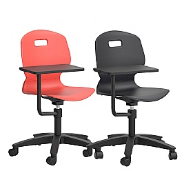 Titan Arc Swivel School Chair With Writing Tablet