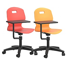 Titan Arc 3D Tilt School Chair With Writing Tablet