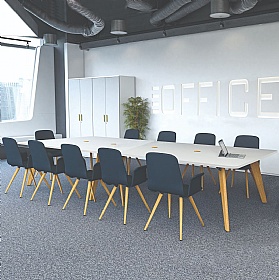 Tract Curve Rectangular Breakout and Boardroom Tables