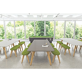 Tract Curve Rectangular Breakout and Boardroom Tables