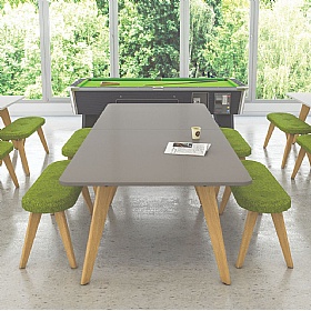 Tract Curve Rectangular Breakout and Boardroom Tables